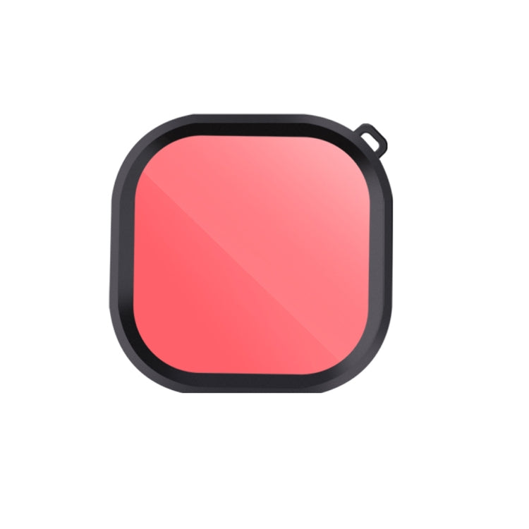 Square Housing Diving Color Lens Filter for GoPro HERO8 Black Original Waterproof Housing (Pink) - Lens Filter by PMC Jewellery | Online Shopping South Africa | PMC Jewellery | Buy Now Pay Later Mobicred