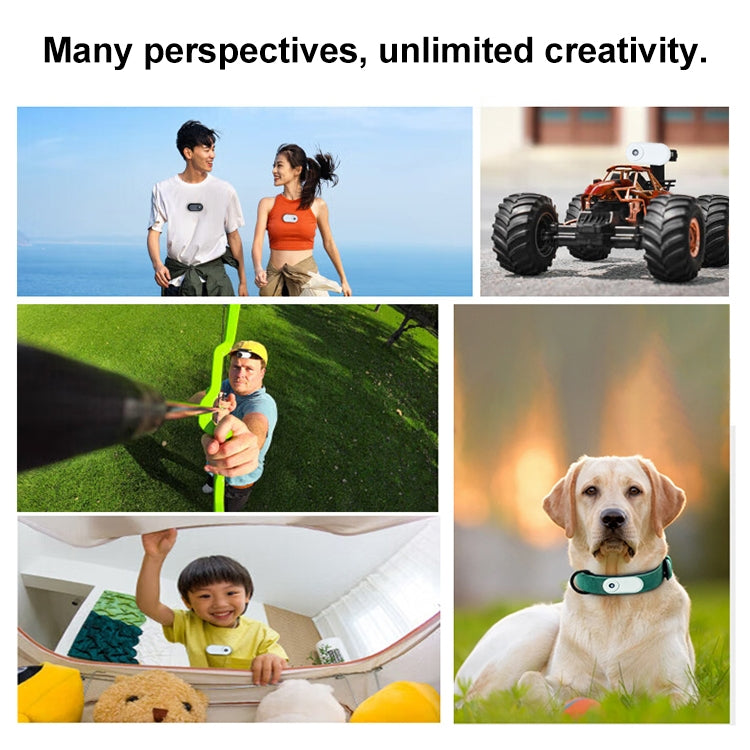 DM-10 Mini Thumb Action Camera with Charging Case (White) - Video Cameras by PMC TechLife | Online Shopping South Africa | PMC TechLife | Buy Now Pay Later Mobicred