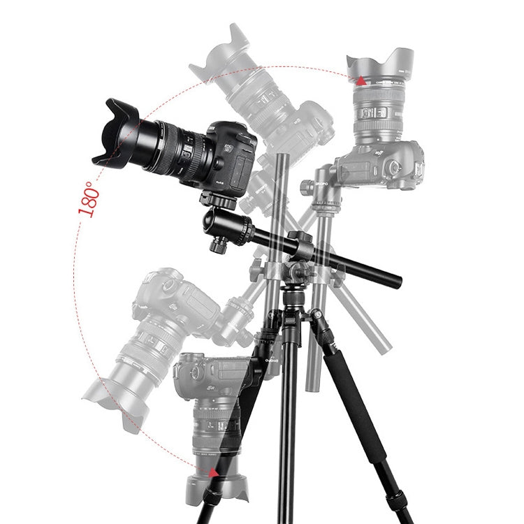 TRIOPO Oubao TA330 Horizontal Arm Tripod Mount Quick Release Center Column Boom Bracket with Tripod Ball-Head - free shipping - PMC TechLife - Order now!