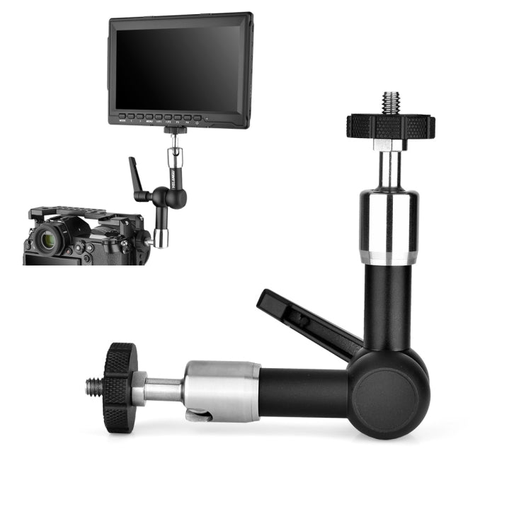 YELANGU 7 inch Adjustable Friction Articulating Magic Arm (Black) - free shipping - PMC TechLife - Order now!