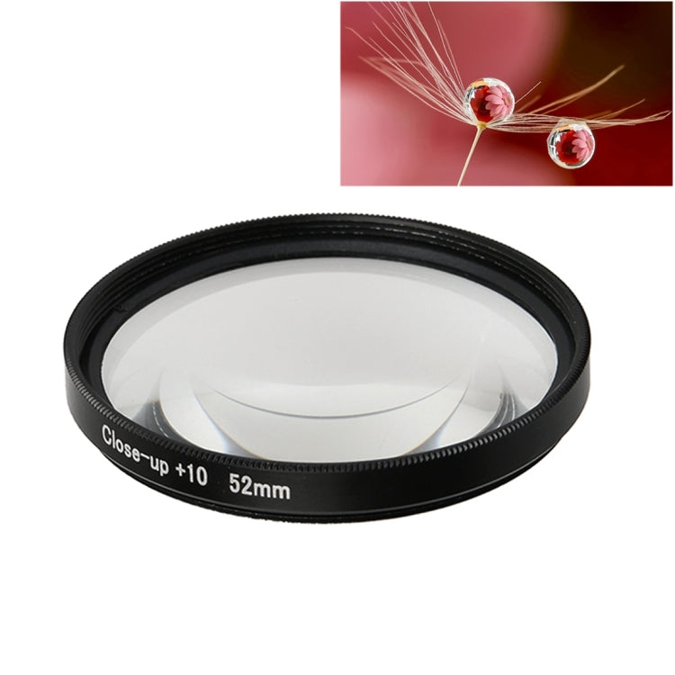 For GoPro HERO5 Sport Action Camera Proffesional 52mm 10X Macro Lens Close-up Filter - Lens Filter by PMC TechLife | Online Shopping South Africa | PMC TechLife | Buy Now Pay Later Mobicred