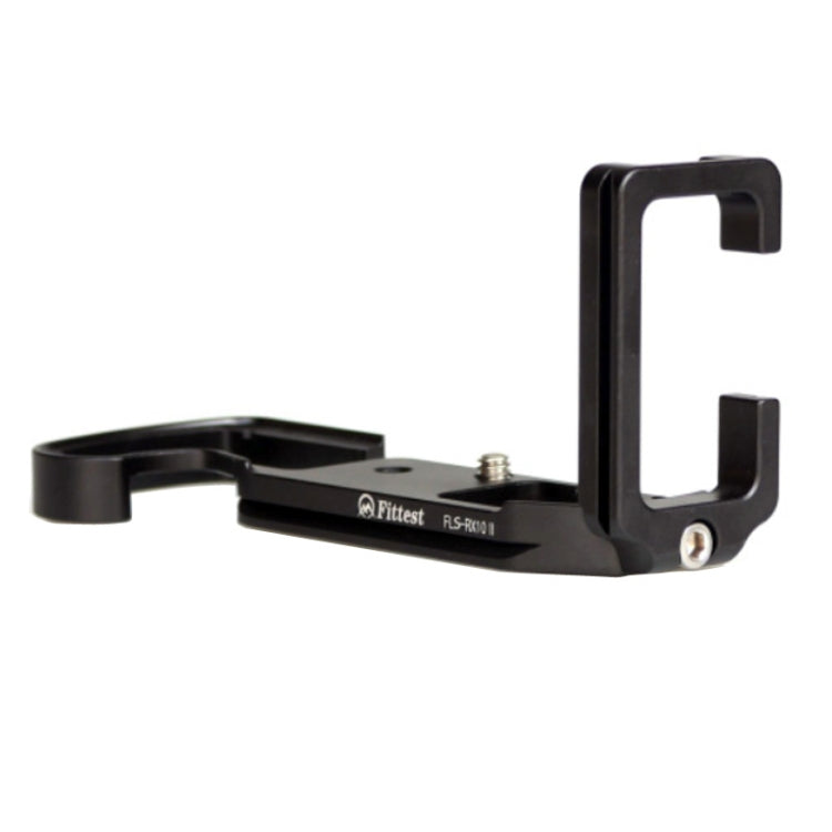 FITTEST FLS-RX10 II Vertical Shoot Quick Release L Plate Bracket Base Holder for Sony RX10M2 (Black) - free shipping - PMC TechLife - Order now!