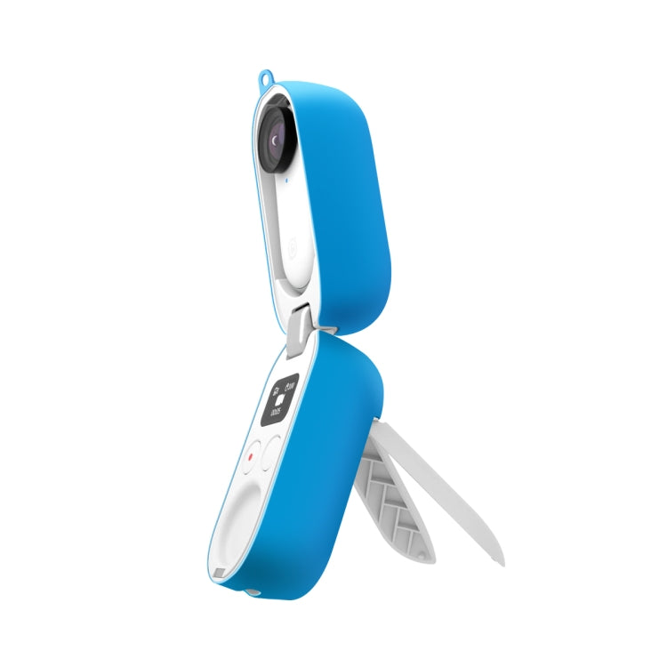 Charging Box Silicone Protective Case for Insta360 GO 2(Blue) - Case & Bags by PMC TechLife | Online Shopping South Africa | PMC TechLife | Buy Now Pay Later Mobicred