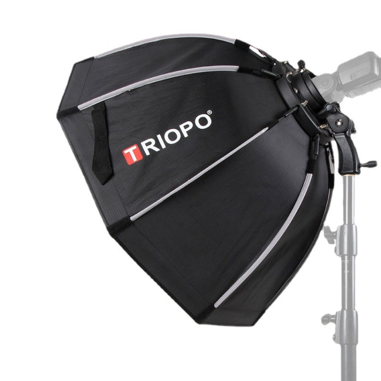 TRIOPO KS2-65 65cm Fast Loading Speedlite Flash Octagon Parabolic Softbox Diffuser (Black) - free shipping - PMC TechLife - Order now!