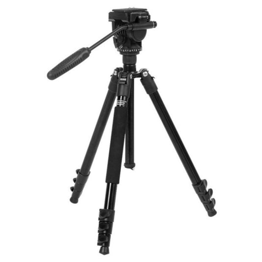 TRIOPO K2808 Aluminum Tripod Mount with HY-350 Heavy Duty Damping Head (Black) - Tripods by TRIOPO | Online Shopping South Africa | PMC Jewellery | Buy Now Pay Later Mobicred