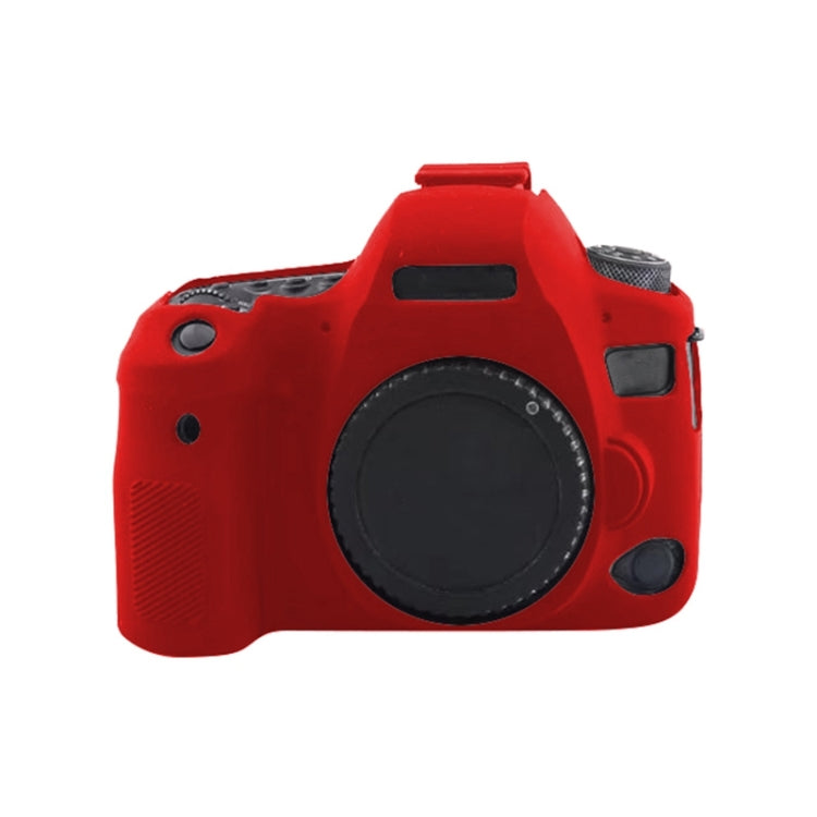 For Canon EOS 6D Mark II Soft Silicone Protective Case (Red) - free shipping - PMC TechLife - Order now!