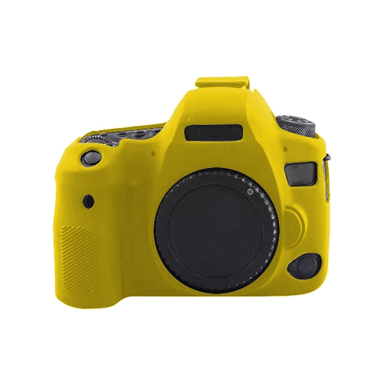 For Canon EOS 6D Mark II Soft Silicone Protective Case (Yellow) - Protective Case by PMC TechLife | Online Shopping South Africa | PMC TechLife | Buy Now Pay Later Mobicred