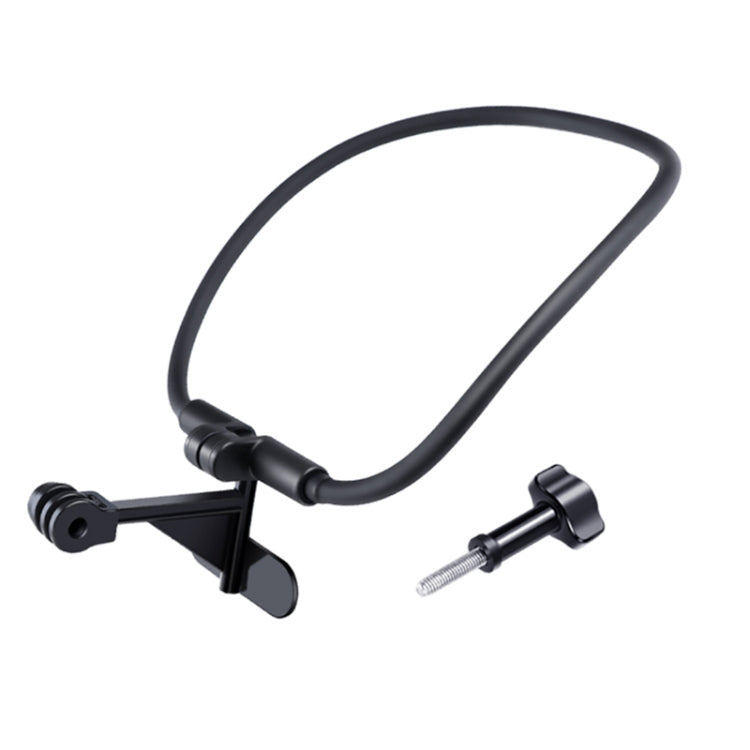 Hands Free Lazy Wearable Neck Camera Holder (Black) - Holder by PMC TechLife | Online Shopping South Africa | PMC TechLife | Buy Now Pay Later Mobicred