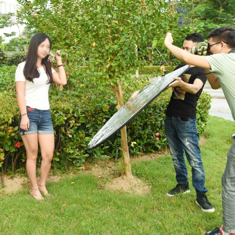 Godox FT01 2 in 1 Gold / Silver Oval Folding Reflector Board, Size: 150 x 200cm - free shipping - PMC TechLife - Order now!