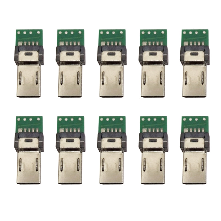 10 PCS 15-Pin USB PCB Connector Micro USB Plug Adapter for Sony Camera Data Cable -  by PMC TechLife | Online Shopping South Africa | PMC TechLife | Buy Now Pay Later Mobicred