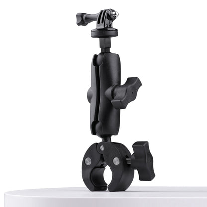 Extended Version 360 Rotation Adjustable Action Camera Bike Motorcycle Handlebar Holder (Black) - Bicycle Handlebar Mount by PMC Jewellery | Online Shopping South Africa | PMC Jewellery | Buy Now Pay Later Mobicred