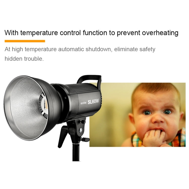Godox SL60W LED Light Studio Continuous Photo Video Light(UK Plug) - free shipping - PMC TechLife - Order now!