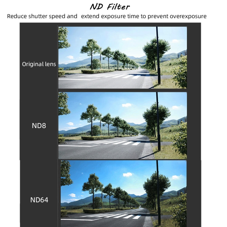JSR Round Housing ND8 Lens Filter for GoPro HERO8 Black - Lens Filter by JSR | Online Shopping South Africa | PMC TechLife | Buy Now Pay Later Mobicred