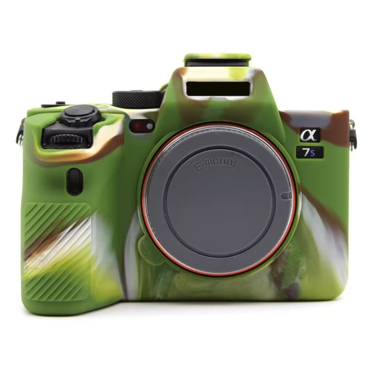 For Sony  A7S III / A7S3 Soft Silicone Protective Case(Camouflage) - free shipping - PMC TechLife - Order now!