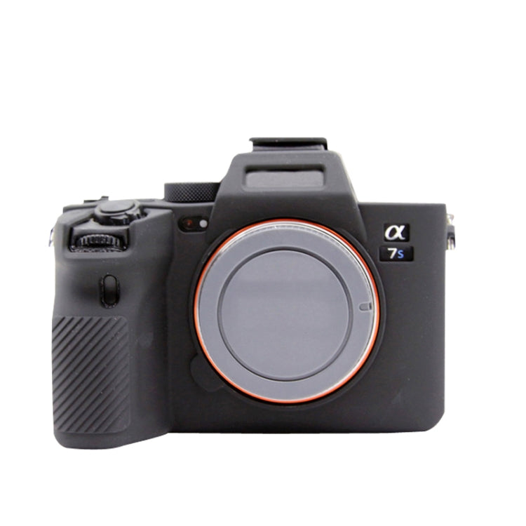 For Sony  A7S III / A7S3 Soft Silicone Protective Case(Black) - Protective Case by PMC TechLife | Online Shopping South Africa | PMC TechLife | Buy Now Pay Later Mobicred