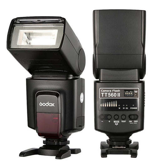 Godox TT560II Wireless 433MHz GN38 Camera Flash Speedlite Light (Black) - Shoe Mount Flashes by Godox | Online Shopping South Africa | PMC Jewellery | Buy Now Pay Later Mobicred