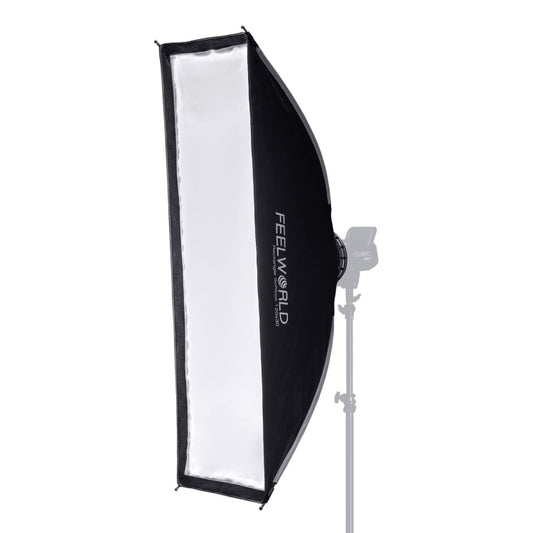 FEELWORLD FSR120 30x120cm Rectangular Softbox Quick Release Bowens Mount Diffuser -  by FEELWORLD | Online Shopping South Africa | PMC Jewellery | Buy Now Pay Later Mobicred