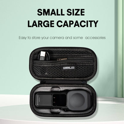 For Insta360 ONE RS 1-Inch 360 Edition STARTRC Camera PU Carry Case (Black) - Case & Bags by STARTRC | Online Shopping South Africa | PMC Jewellery | Buy Now Pay Later Mobicred