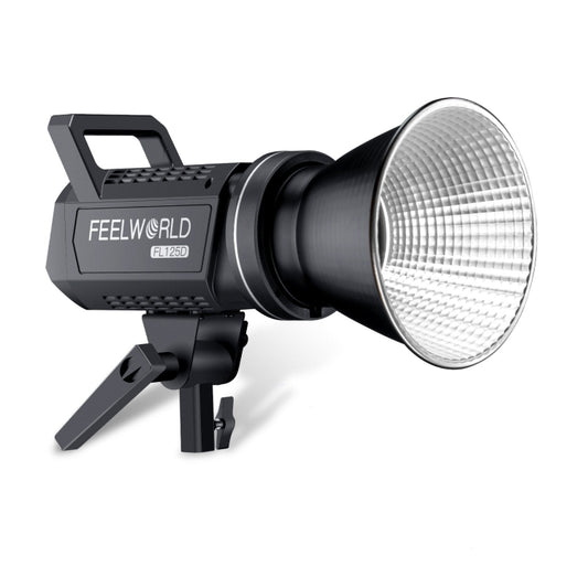 FEELWORLD FL125D 125W Daylight Point Source Video Light, Bluetooth APP Control(UK Plug) - Shoe Mount Flashes by FEELWORLD | Online Shopping South Africa | PMC Jewellery | Buy Now Pay Later Mobicred