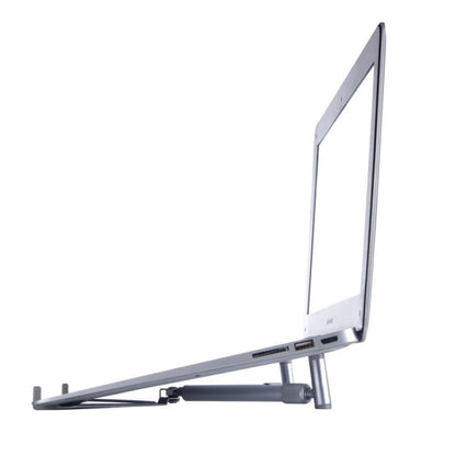 Universal Aluminum Alloy Cooling Stand Foldable Height Extender Holder for 12-17 inch PC iPad Notebook - MacBook Holder by PMC Jewellery | Online Shopping South Africa | PMC Jewellery | Buy Now Pay Later Mobicred