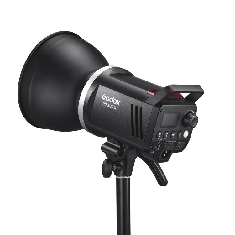Godox MS200-V Studio Flash Light 200Ws Bowens Mount Strobe Light with Lamp Cover (EU Plug) - free shipping - PMC TechLife - Order now!