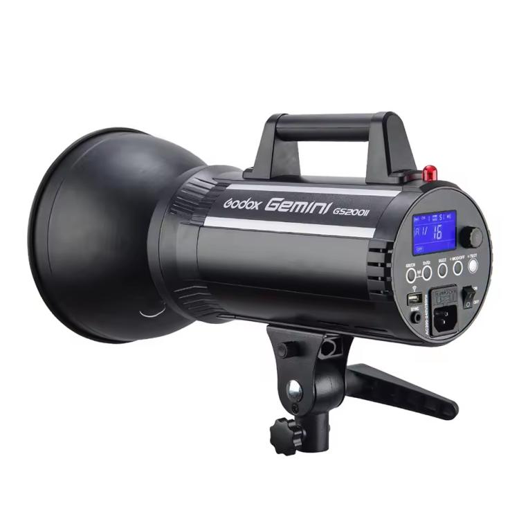 Godox Gemini GS200II Studio Flash Light 200Ws Bowens Mount Strobe Flash (EU Plug) - free shipping - PMC TechLife - Order now!