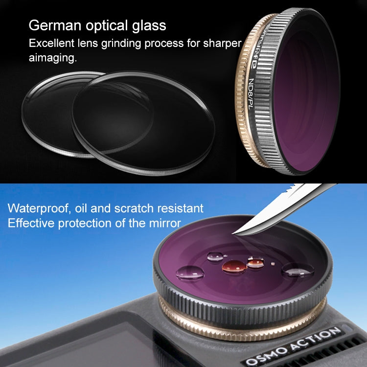 Sunnylife OA-FI179 Lens Diving Filter for DJI OSMO ACTION - free shipping - PMC TechLife - Order now!