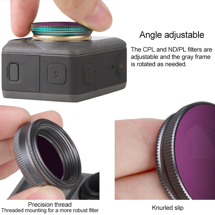 Sunnylife OA-FI171 ND32 Lens Filter for DJI OSMO ACTION - free shipping - PMC TechLife - Order now!