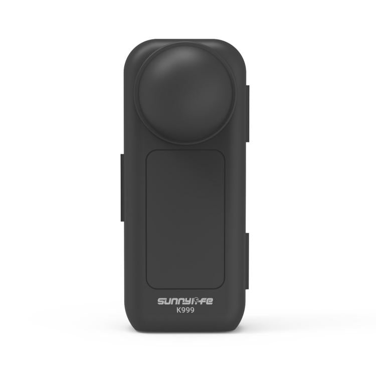 For Insta360 X5 / X4 Sunnylife Integrated Lens Screen Protective Cover Camera Case with Strap (Black) - free shipping - PMC TechLife - Order now!