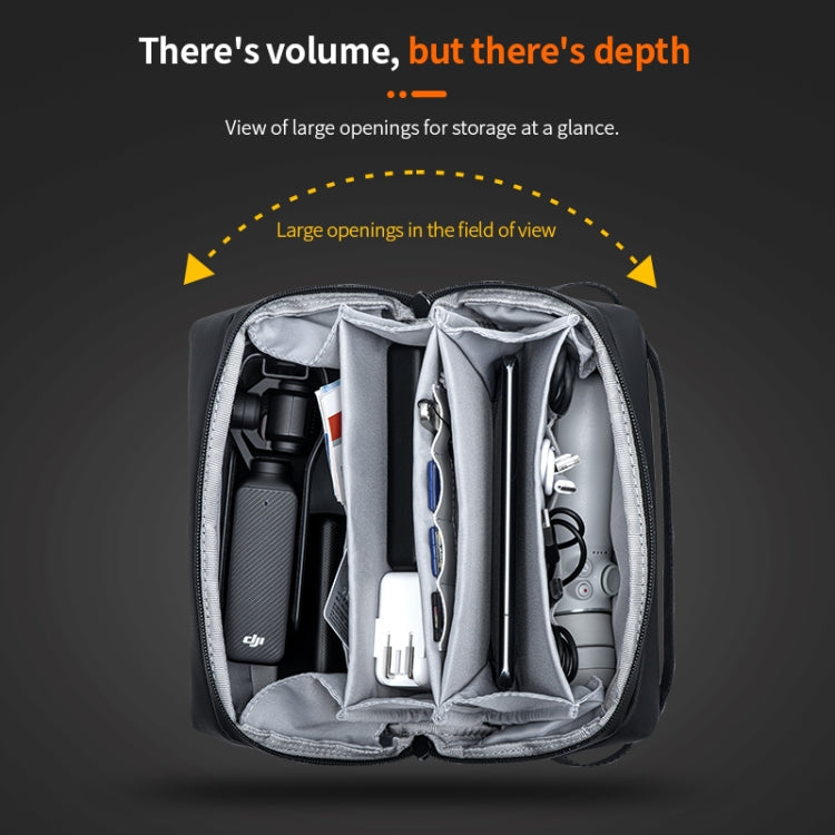 STARTRC Multifunctional Photography Storage Pack Data Camera Digital Bag (Black) - free shipping - PMC TechLife - Order now!