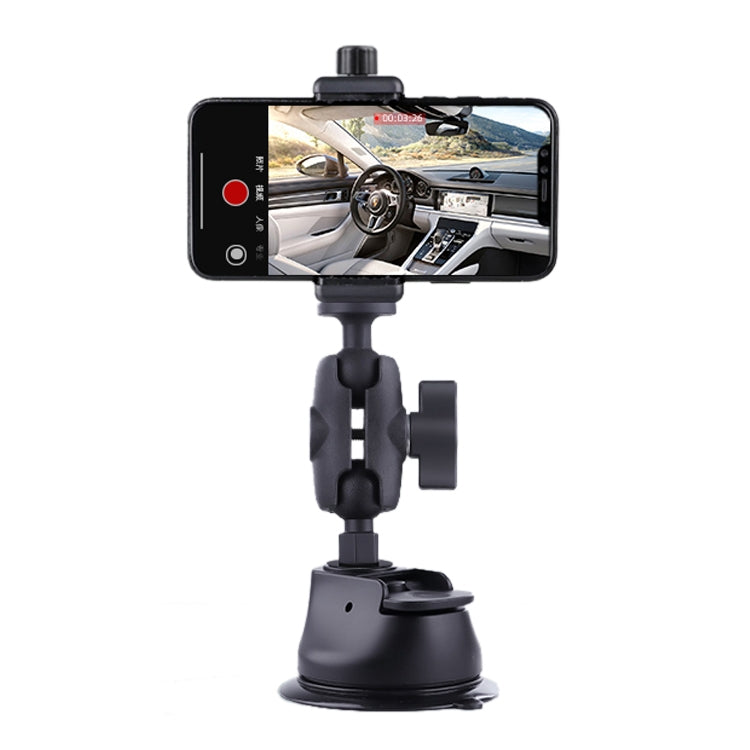 Single Suction Cup Connecting Rod Arm Phone Clamp Mount (Black) - Holder by PMC Jewellery | Online Shopping South Africa | PMC Jewellery | Buy Now Pay Later Mobicred