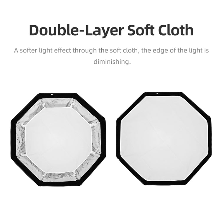 TRIOPO KX65 65cm Dome Speedlite Flash Octagon Parabolic Softbox Diffuser for Speedlite - free shipping - PMC TechLife - Order now!