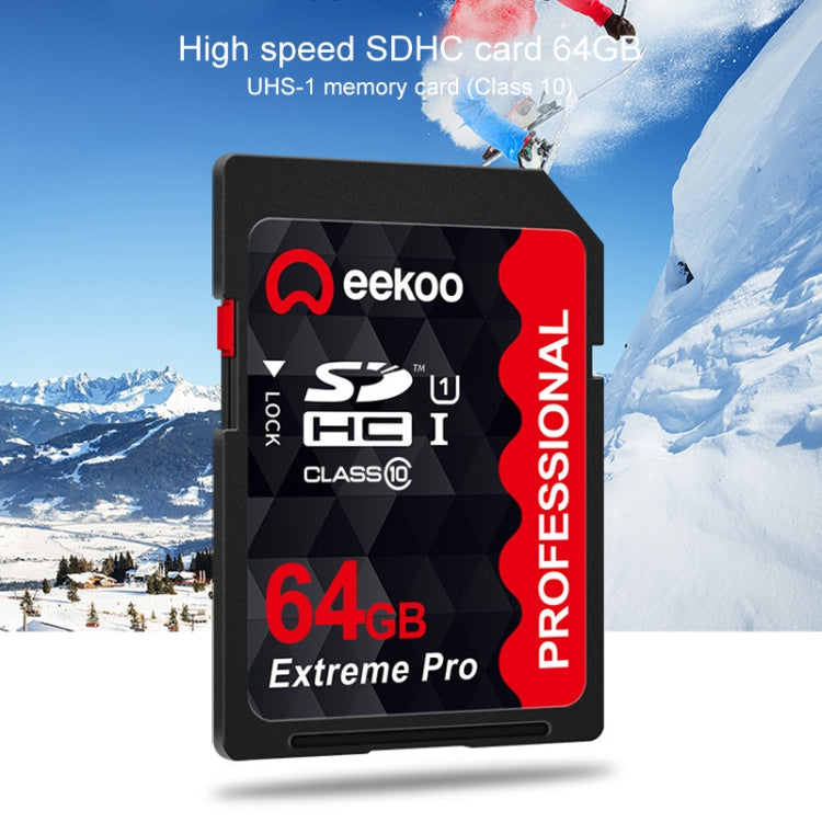 eekoo 64GB High Speed Class 10 SD Memory Card for All Digital Devices with SD Card Slot - SD Card by eekoo | Online Shopping South Africa | PMC Jewellery | Buy Now Pay Later Mobicred