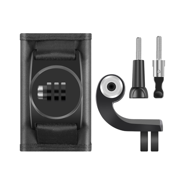 Hook and Loop Fastener Backpack Rec-Mounts Clip Clamp Mount with Screw for GoPro HERO9 Black / HERO8 Black /7 /6 /5 /5 Session /4 Session /4 /3+ /3 /2 /1, DJI Osmo Action, Xiaoyi and Other Action Cameras -  by PMC Jewellery | Online Shopping South Africa | PMC Jewellery | Buy Now Pay Later Mobicred