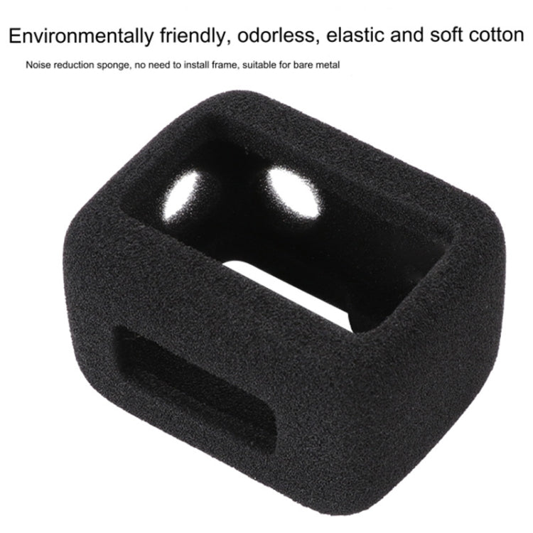 For Insta360 Ace Pro Sponge Foam Windshield Housing Case (Black) - Case & Bags by PMC TechLife | Online Shopping South Africa | PMC TechLife | Buy Now Pay Later Mobicred