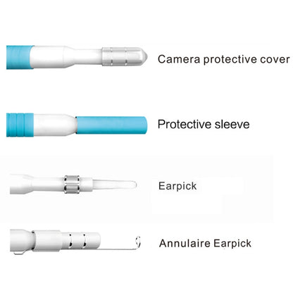 iw99B 1.3MP WiFi HD Visual Eardrop Endoscope Borescope with 6 LEDs, IP67 Waterproof, Lens Diameter: 5.5mm, Length: 2m -  by PMC Jewellery | Online Shopping South Africa | PMC Jewellery | Buy Now Pay Later Mobicred