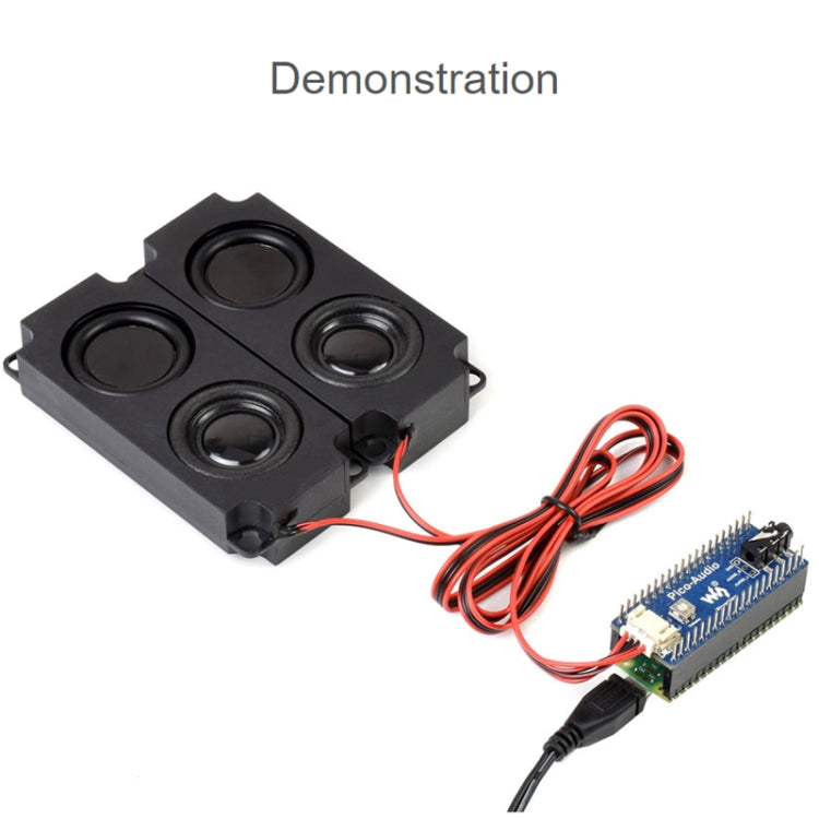 Waveshare Audio Expansion Module for Raspberry Pi Pico, Concurrently Headphone / Speaker Output - Modules Expansions Accessories by WAVESHARE | Online Shopping South Africa | PMC Jewellery | Buy Now Pay Later Mobicred