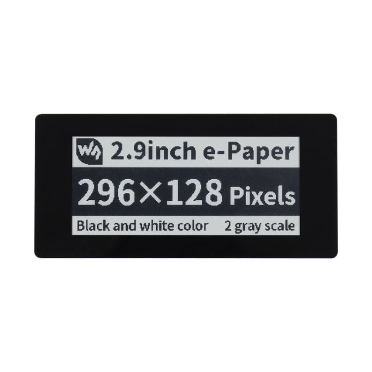 Waveshare 2.9 inch 296 x 128 Pixel 5-Points Capacitive Touch Black / White E-Paper E-Ink Display HAT for Raspberry Pi Pico, SPI Interface - free shipping - PMC Jewellery - Order now!
