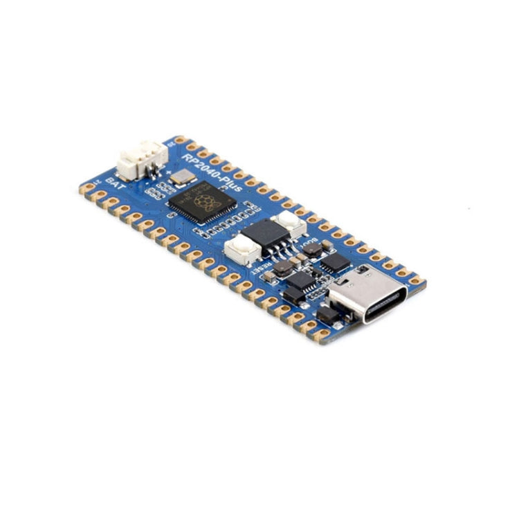 Waveshare RP2040-Plus Pico-like MCU Board Based on Raspberry Pi MCU RP2040, without Pinheader - free shipping - PMC TechLife - Order now!