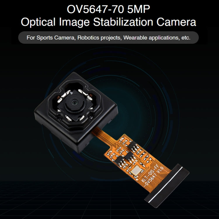 Waveshare 5MP OV5647 Optical Image Stabilization Camera Module for Raspberry Pi - Modules Expansions Accessories by WAVESHARE | Online Shopping South Africa | PMC Jewellery | Buy Now Pay Later Mobicred