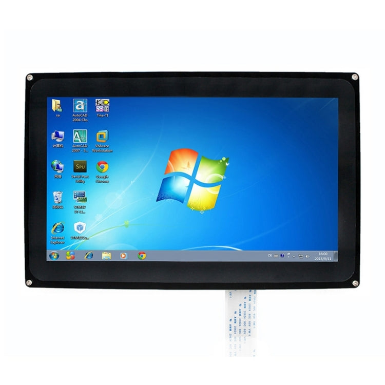 WAVESHARE 10.1inch Resistive Touch Screen LCD, HDMI interface with Case, Supports Multi mini-PCs - LCD & LED Display Module by PMC Jewellery | Online Shopping South Africa | PMC Jewellery | Buy Now Pay Later Mobicred