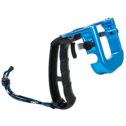 TMC P4 Trigger Handheld Grip CNC Metal Stick Monopod Mount for GoPro HERO4 /3+(Blue) - Stabilizer Grip by TMC | Online Shopping South Africa | PMC Jewellery | Buy Now Pay Later Mobicred