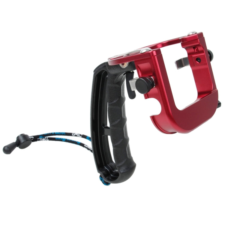 TMC P4 Trigger Handheld Grip CNC Metal Stick Monopod Mount for GoPro HERO4 /3+(Red) - Stabilizer Grip by TMC | Online Shopping South Africa | PMC Jewellery | Buy Now Pay Later Mobicred
