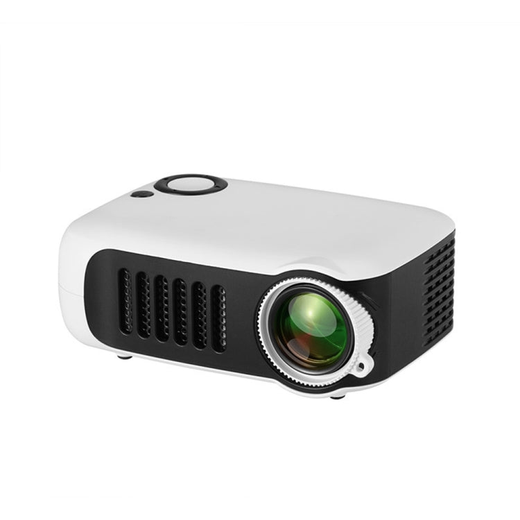 A2000 Portable Projector 800 Lumen LCD Home Theater Video Projector, Support 1080P, EU Plug (White) - LED Projector by PMC TechLife | Online Shopping South Africa | PMC TechLife | Buy Now Pay Later Mobicred