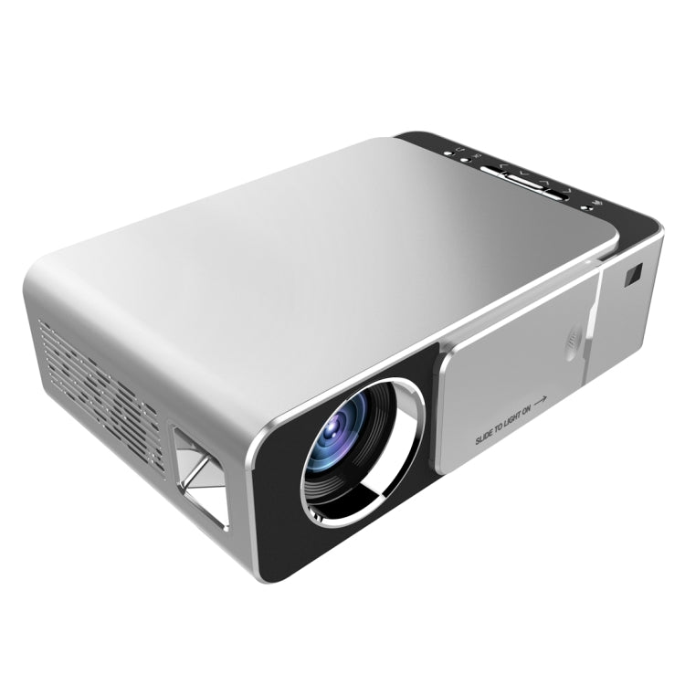 T6 2000ANSI Lumens Mini Theater Projector, Android 7.1 RK3128 Quad Core, 1GB+8GB, AU Plug(Silver) - LED Projector by PMC Jewellery | Online Shopping South Africa | PMC Jewellery | Buy Now Pay Later Mobicred