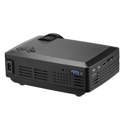 Wejoy L1 80 Lumens 4 inch LCD Technology HD 800*480 pixel Projector, VGA, HDMI(Black) - Mini Projector by WEJOY | Online Shopping South Africa | PMC Jewellery | Buy Now Pay Later Mobicred