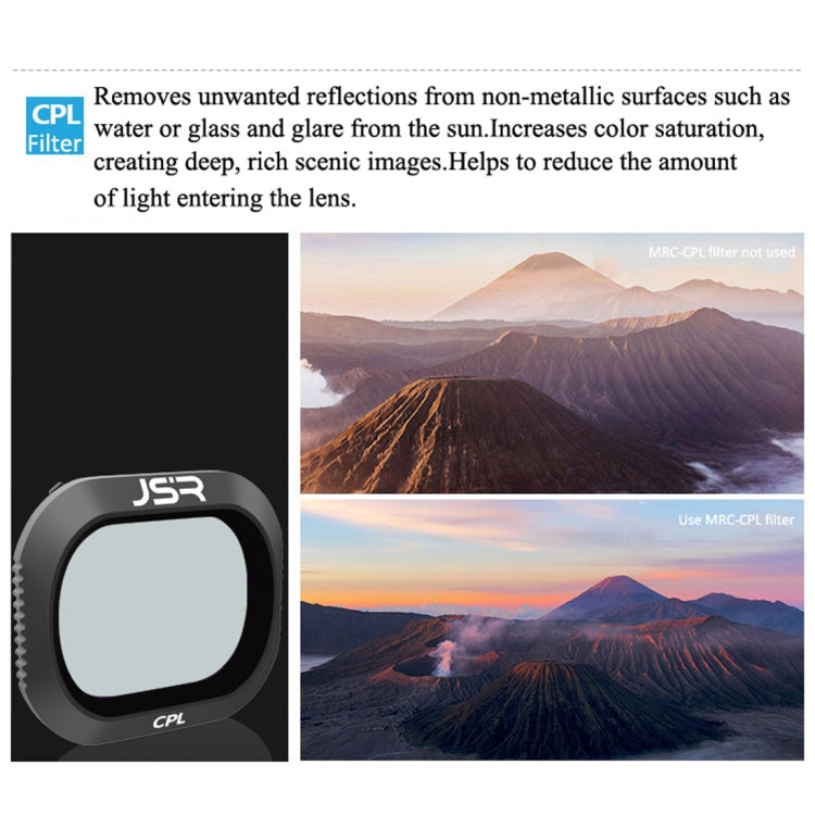 JSR Drone 5 in 1 UV+CPL+ND4+ND8+ND16 Lens Filter for DJI MAVIC 2 Pro - Lens Filter by JSR | Online Shopping South Africa | PMC Jewellery | Buy Now Pay Later Mobicred