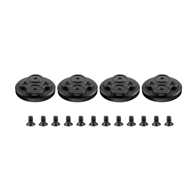 4 PCS Sunnylife Motor Metal Protection Cover for DJI Mini 2 (Black) - Others by Sunnylife | Online Shopping South Africa | PMC Jewellery | Buy Now Pay Later Mobicred