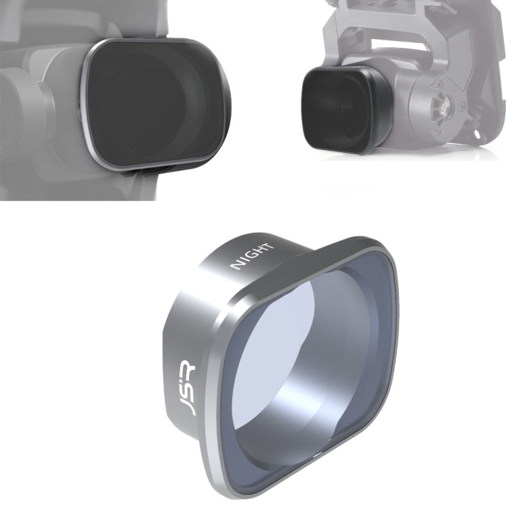 JSR NIGHT Light Pollution Reduction Lens Filter for DJI FPV, Aluminum Alloy Frame - Lens Accessories by JSR | Online Shopping South Africa | PMC TechLife | Buy Now Pay Later Mobicred