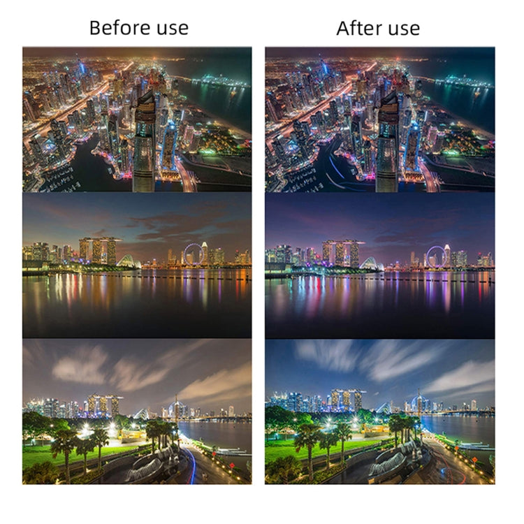 JSR NIGHT Light Pollution Reduction Lens Filter for DJI FPV, Aluminum Alloy Frame - Lens Accessories by JSR | Online Shopping South Africa | PMC TechLife | Buy Now Pay Later Mobicred